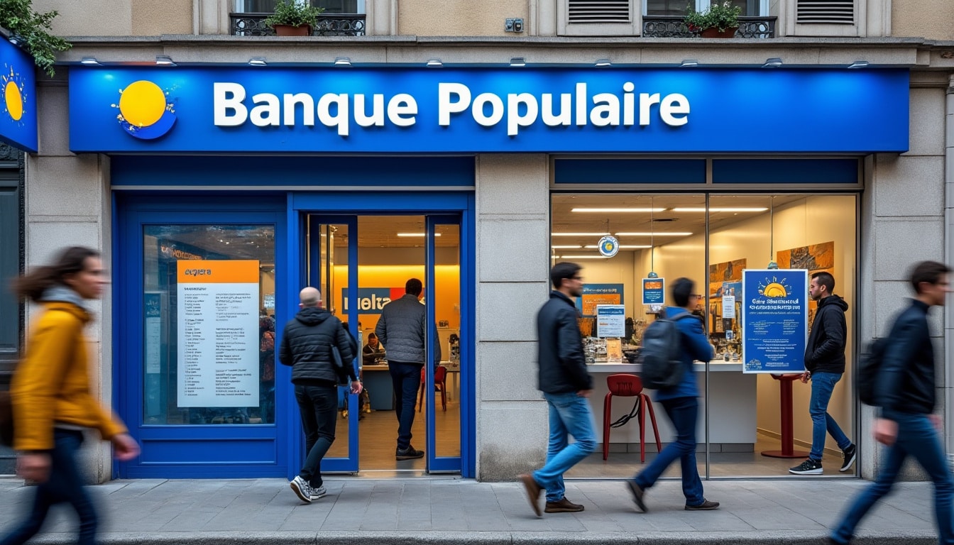 Illustration: Découvrir l’identité et le réseau de la Banque Populaire