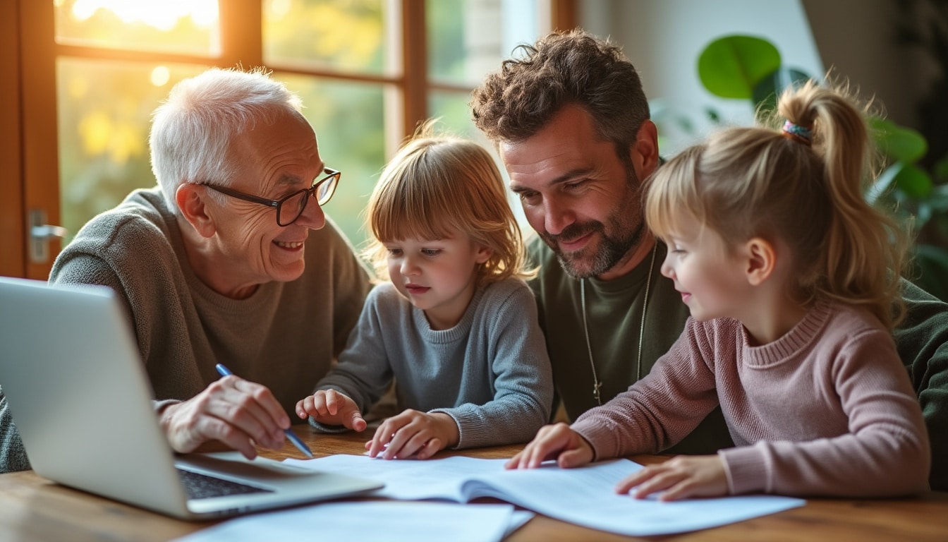 Illustration: Comprendre le fonctionnement d’une mutuelle pour la famille