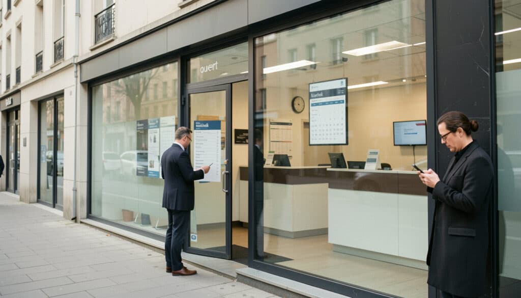 Banques ouvertes le lundi : horaires, délais et options