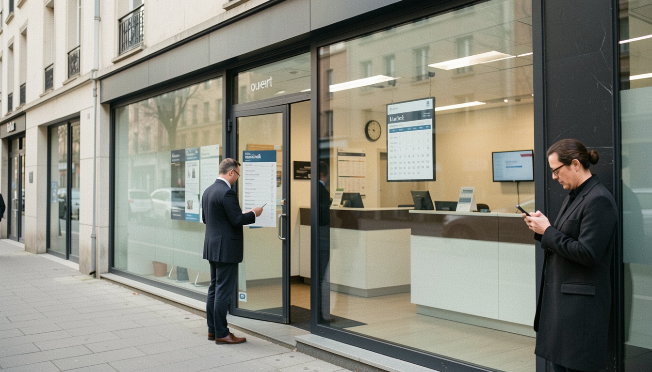 Banques ouvertes le lundi : horaires, délais et options